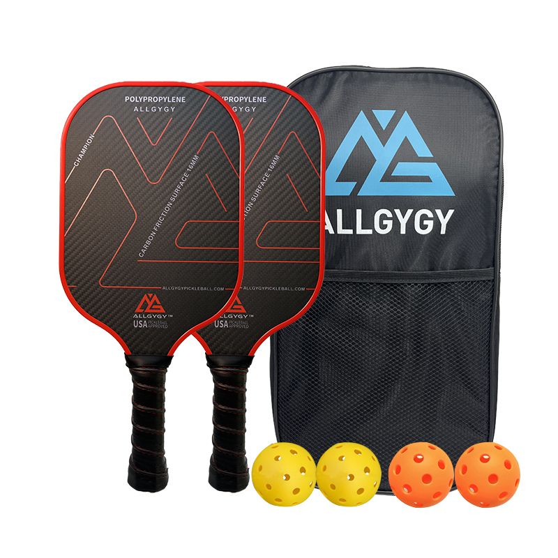 Set de palete Pickleball din fibră de carbon 3K